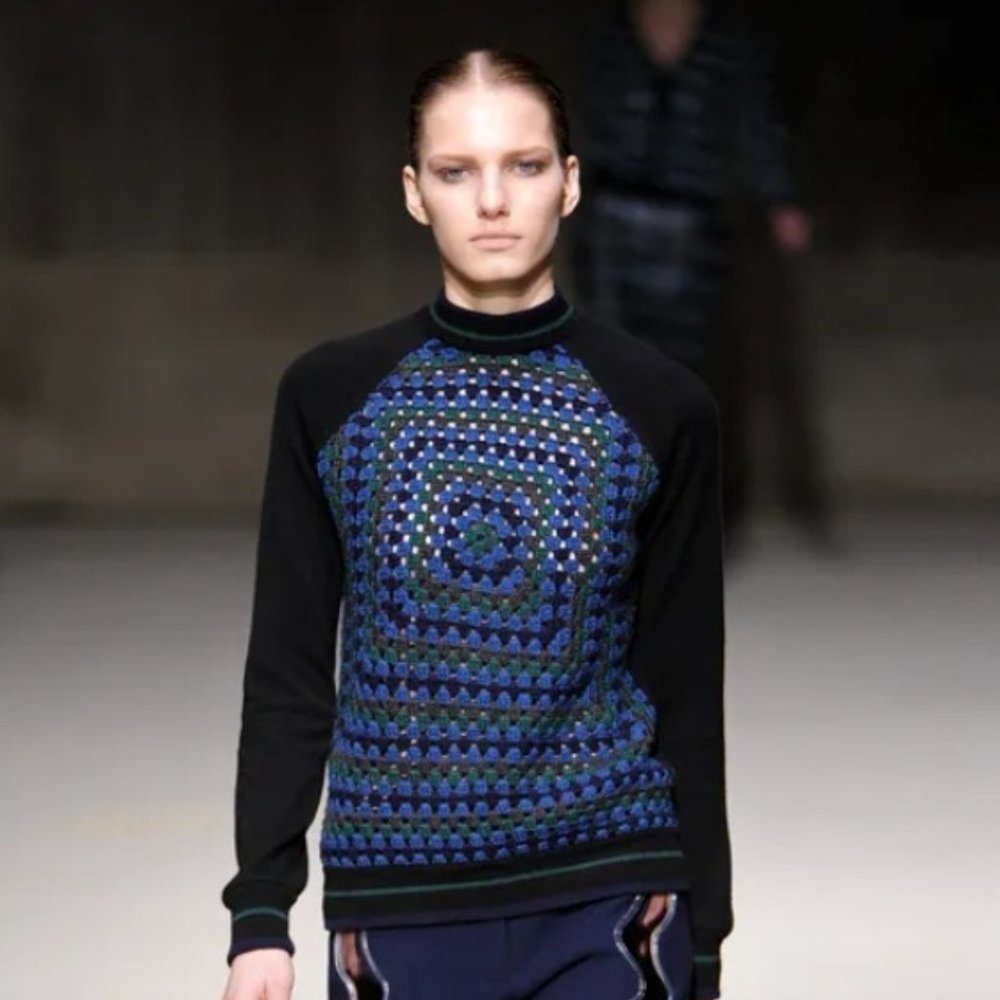 CHRISTOPHER KANE Cashmere Crochet Sweater